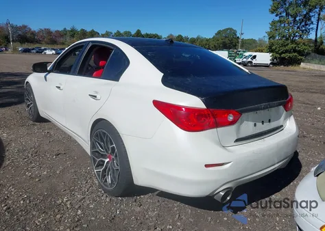 2017 Infiniti Q50 3.0T Premium z USA, uszkodzony, nr VIN JN1EV7AR5HM832079